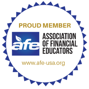 Association of Financial Educators member badge